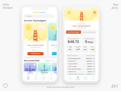 Daily Designs in Quarantine #015 app bridge coronavirus covid19 dailyui design illustration ios newyork newyorkcity nyc sanfran sanfrancisco sf travel ui ux vacation