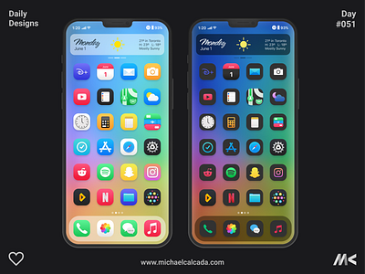 Daily Designs in Quarantine #051 14 apple concept homescreen ios ios app design ios14 ios14beta ios14concept ios14design ios15 iosconcept ipad ipados iphone iphoneconcept new wallpaper wwdc