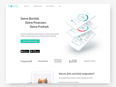 new homepage for bonify homepage minimal