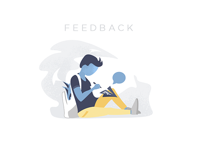 ad-social — Free feedbacks feeaback flat illustrations paper plane wind work