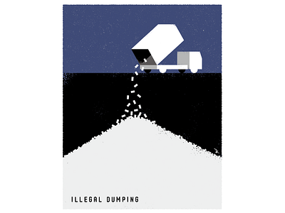 ILLEGAL DUMPING illustration