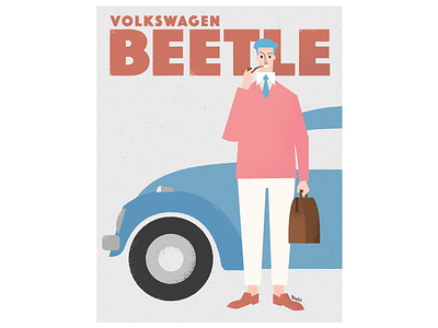 BEETLE graphic design illustration