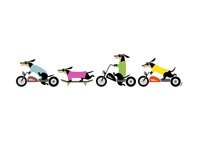 Low Rider graphic design illustration
