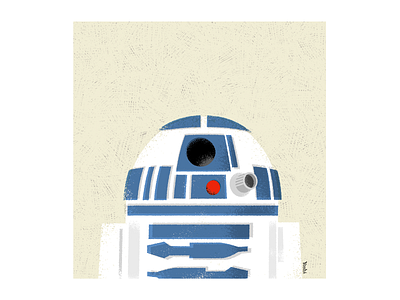 I love R2D2 graphic design illustration