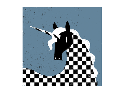 Unicorn character design graphic design illustration