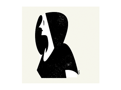 Woman graphic design illustration