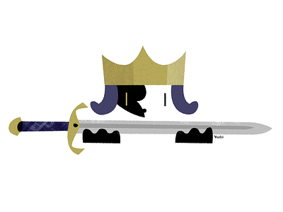 Little King graphic design illustration