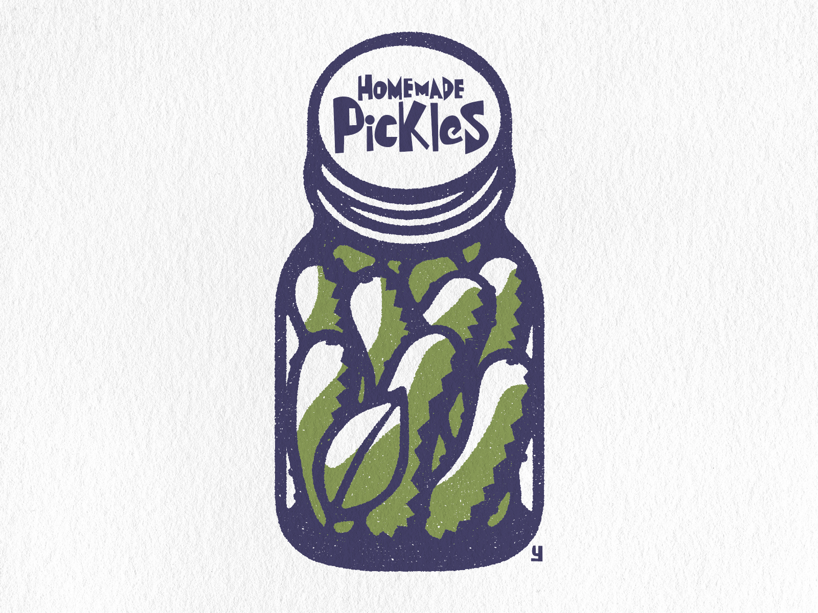 Homemade Pickles by Yoshiyuki Yagi on Dribbble