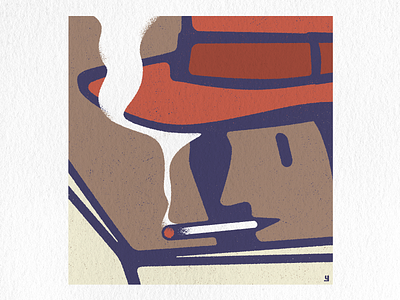 Smoke graphic design illustration