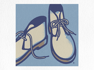 Desert Boots graphic design illustration