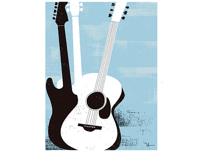 Guitars illustration