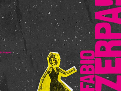 Fabio Zerpa Cover collage paper retro space