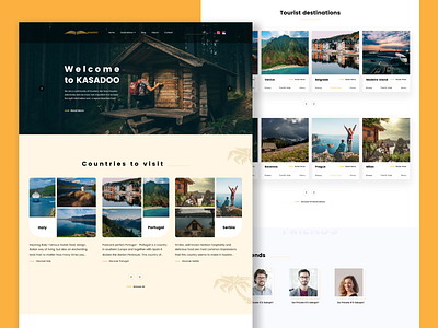 Kasadoo Travel Agency website redesign