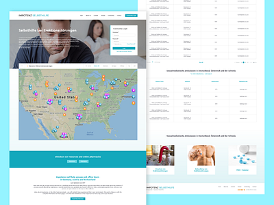 Medical website design