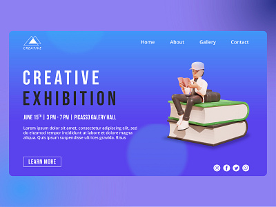 Creative Agency Landing page