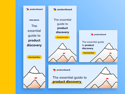 Google Display Ads | Illustrated e-book | productboard ads ads banner ads design banner banner ad banner ads display ad display ads e book google ad banner google ads google adwords illustraion marketing productboard saas design
