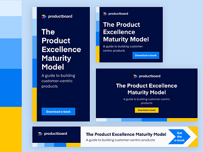 Ad graphics | Maturity Model e-book | productboard