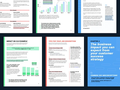 Startup CEO's Guide to CS & onboarding | Selected ebook pages book design data vis data visualization data visulization ebook editorial design freebie guides handbook illustration inter lead magnet lineart marketing marketing design page layout print design saas startup typography