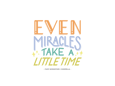 Even Miracles Take a Little Time