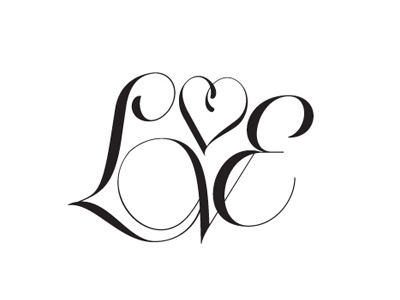 Love 30 Days 30 Type Solutions branding design logo love type typography