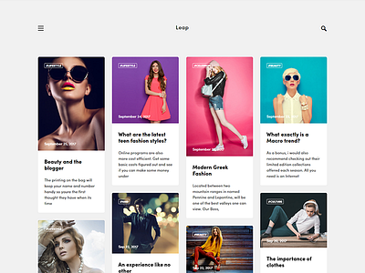 Leap - Fashion Ghost Theme by Haunted Themes