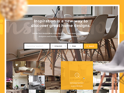 Inspiration. - Daily Dose of Interior Inspiration clean design furniture inspiration interior modern ui yellow
