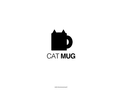 Cat Mug Logo advertising agency business corporate font graphic illustrator logo vector