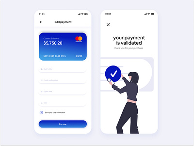 Credit Card Checkout #dailyui #002 creative dailyui design figma graphic design illustration ui webdesign