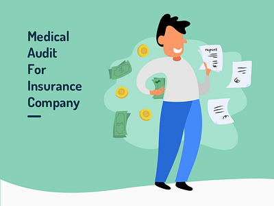 Tapa Health flyer design flyer graphic green illustration insurance marketing medical person
