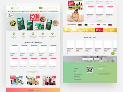 Natono Ecommerce Website