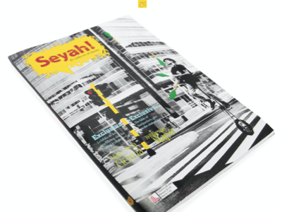 Seyah! Magazine books branding color editorial design magazines photography typography