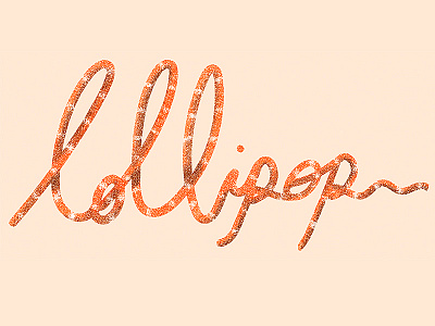 lollipop branding icon illustration lettering logo pastel typography ui ux vector