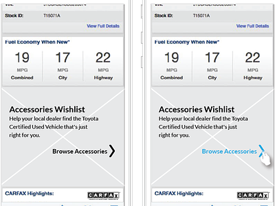 Toyota Car eCommerce App, Wireframes app car dealer mobile wireframes