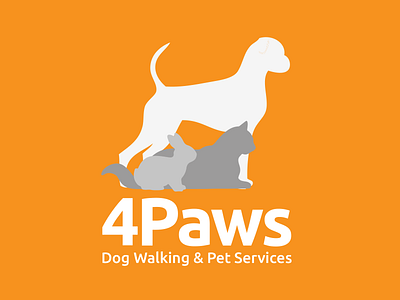 4Paws Logo Design