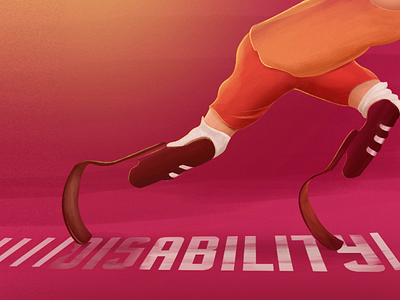ability is stronger than disability ability art artist design draw dribbble illustration painting photoshop sketch special