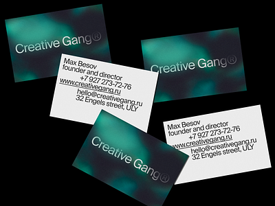 Creative Gang® agency branding clean creative design dribbble grid identity logo simple design team typography ux design