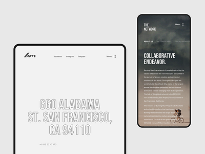 Burning Man animate animation art clean clear daily 100 design dribbble principle service simple design typography ui ui ux design uidesign uiux ux ux design web white