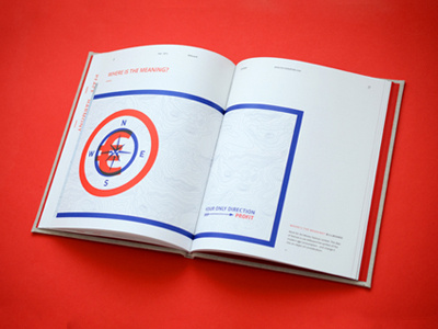 Folio blue book meaning portfolio red white