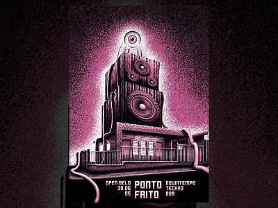 Ponto Frito Gig Poster