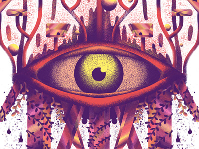 Big Brother big brother card crystal dystopia dystopian eye grit illustration lotus merch orwellian playing card playing cards surreal texture vintage