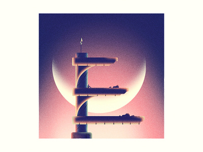 E 36days 36daysoftype 36daysoftype08 abstract editorial grit illustration journey moon planets poster poster design snake surreal texture vintage