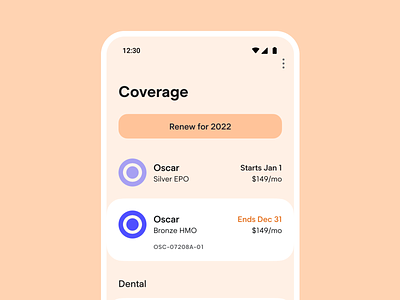 What's Next app benefits branding finance fintech freelance health care insurance ios launch material material design personalization retirement tax