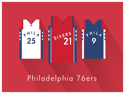 NBA Fan Art: Philadelphia 76ers