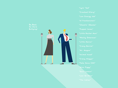 The Trumps: A Well Oiled-Machine clean commentary digital art flat illustration graphic art graphic design illustration illustration of the day illustrator minimal minimal design trump vector art