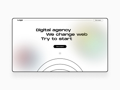 Digital agency | Black and white