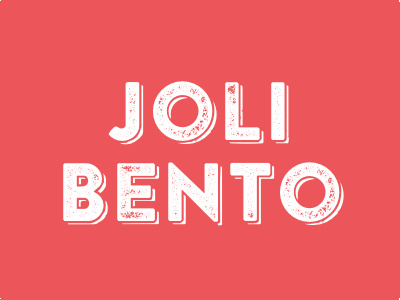 Joli Bento bento japan logo lunch box