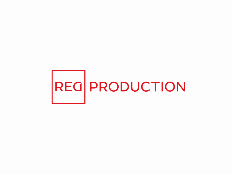 Logo animation for «RED prod.» animation design flat kinetic logo motion