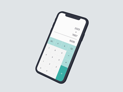 Calculator 004 calculator calculator design calculator iphone calculator ui dailu ui 004 daily ui 004 dailyui dailyui004 design figma illustration iphone ui ui design uiux