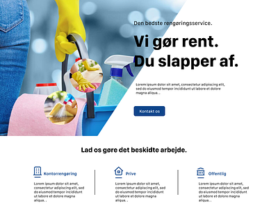 Cleaning Service Website