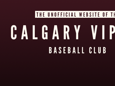Vipers Fan Site baseball blog fan site league gothic sports vipers